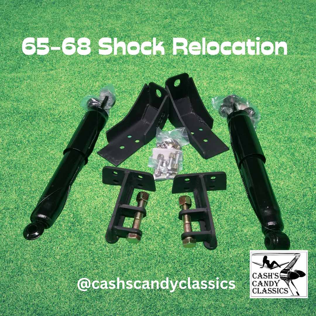 Cadillac shock relocation kit 1965-1968